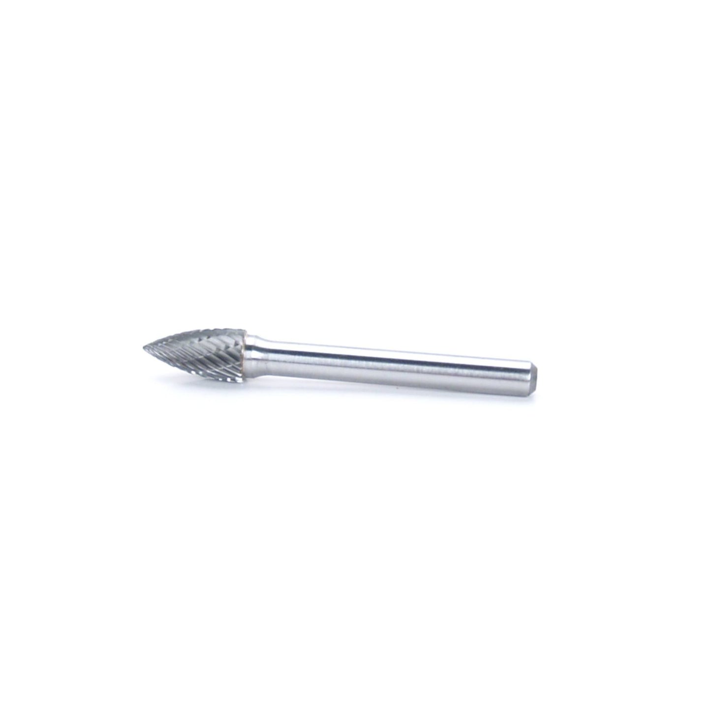 Powerhouse Products 2 in Shank Double Cut 3/8 in Pointed Tree Carbide Burr POW353502