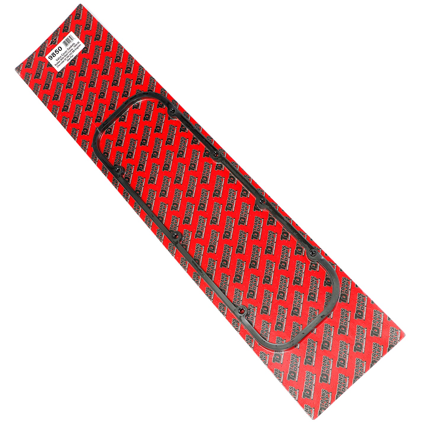 Trans-Dapt Performance Valve Cover Gaskets; Steel Core/Rubber; 1965-95 Bb Chevy 396-502 (Pr.) 9850