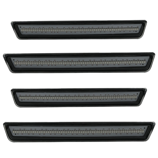 Oracle Lighting 9860-020 - 2015-2018 Dodge Challenger ORACLE Concept Sidemarker Set - Tinted - No Paint