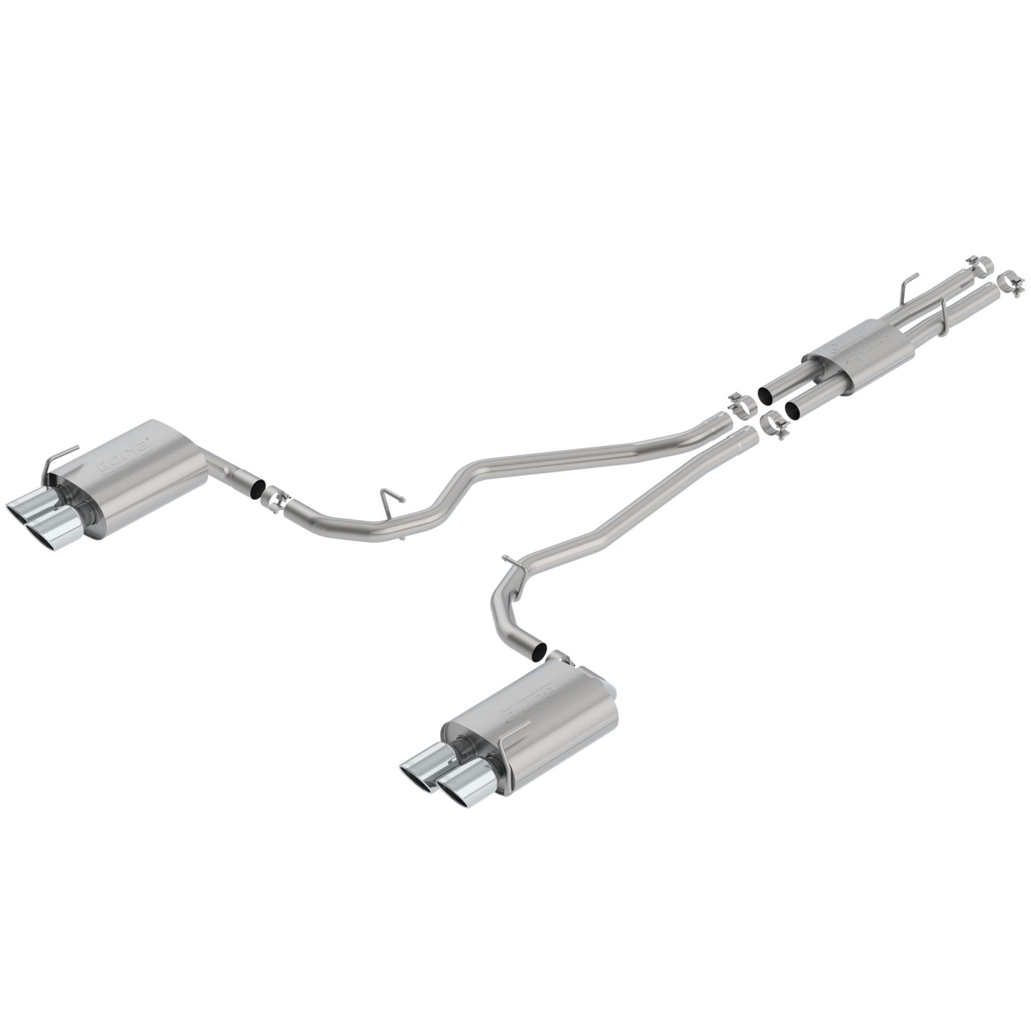 Borla 2020-2021 Ford Explorer ST/ Explorer Platinum/ Lincoln Aviator Cat-Back Exhaust System ATAK 140821
