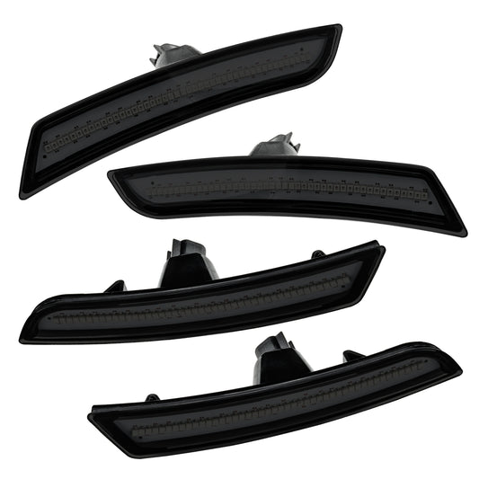 Oracle Lighting 9900-020 - 2016-2019 Chevrolet Camaro ORACLE Concept Sidemarker Set - Tinted - No Paint