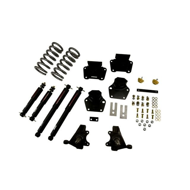 BELLTECH 809ND LOWERING KITS Front And Rear Complete Kit W/ Nitro Drop 2 Shocks 1987-1990 Dodge Dakota (Std Cab V8) 4 in. F/4 in. R drop W/ Nitro Drop II Shocks