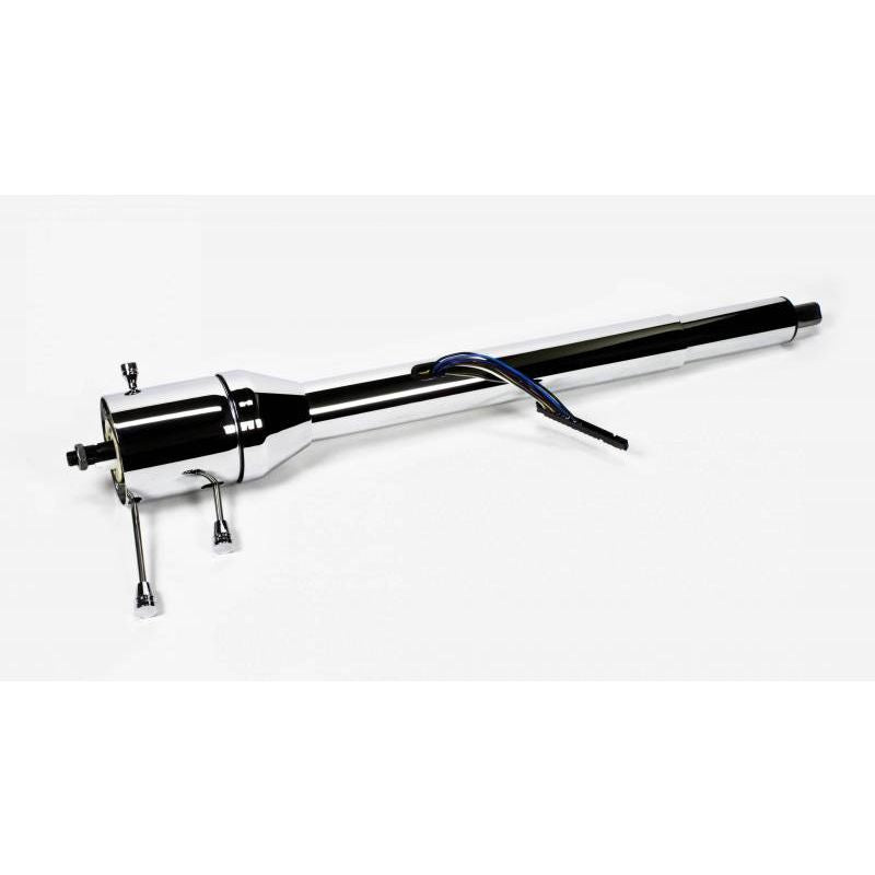 IDIDIT Universal 35" Right Hand Drive; Collapsible Tilt Floor Shift; Chrome Plate 1250350020
