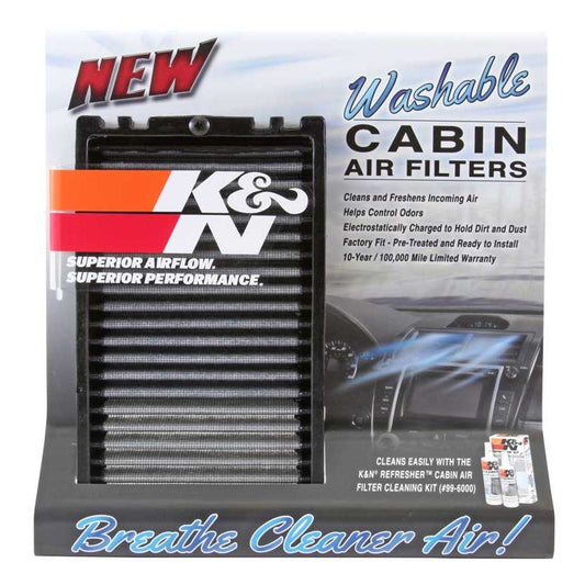 K&N 87-5036 Display; Cabin Air Filter