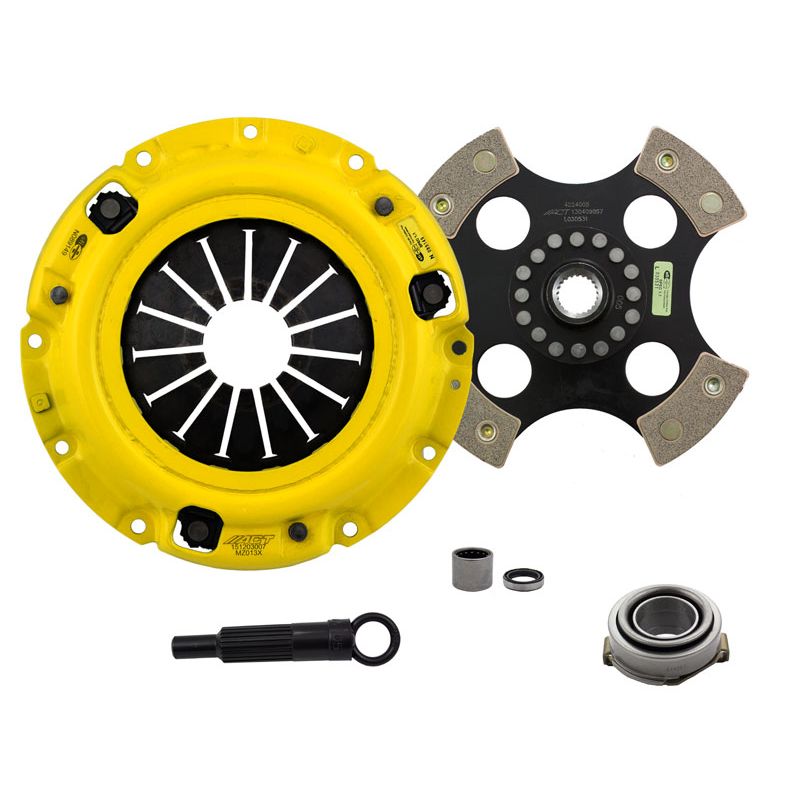 Advanced Clutch Technology XT/Race Rigid 4 Pad Kit ACT-ZX2-XTR4