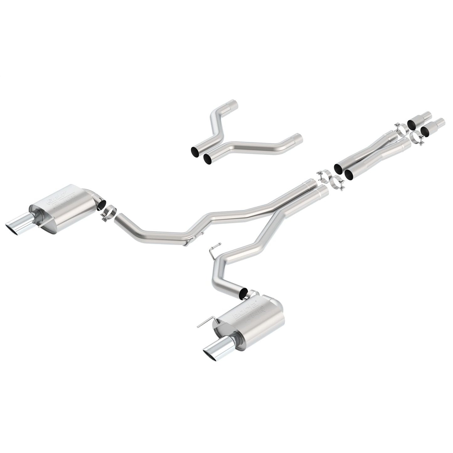 Borla 2015-2017 Ford Mustang GT Cat-Back Exhaust System ATAK 140630