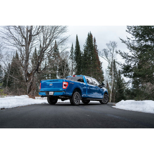 MBRP Exhaust 3in. Cat Back; 2.5in. Dual Side Exit; BLK S5215BLK