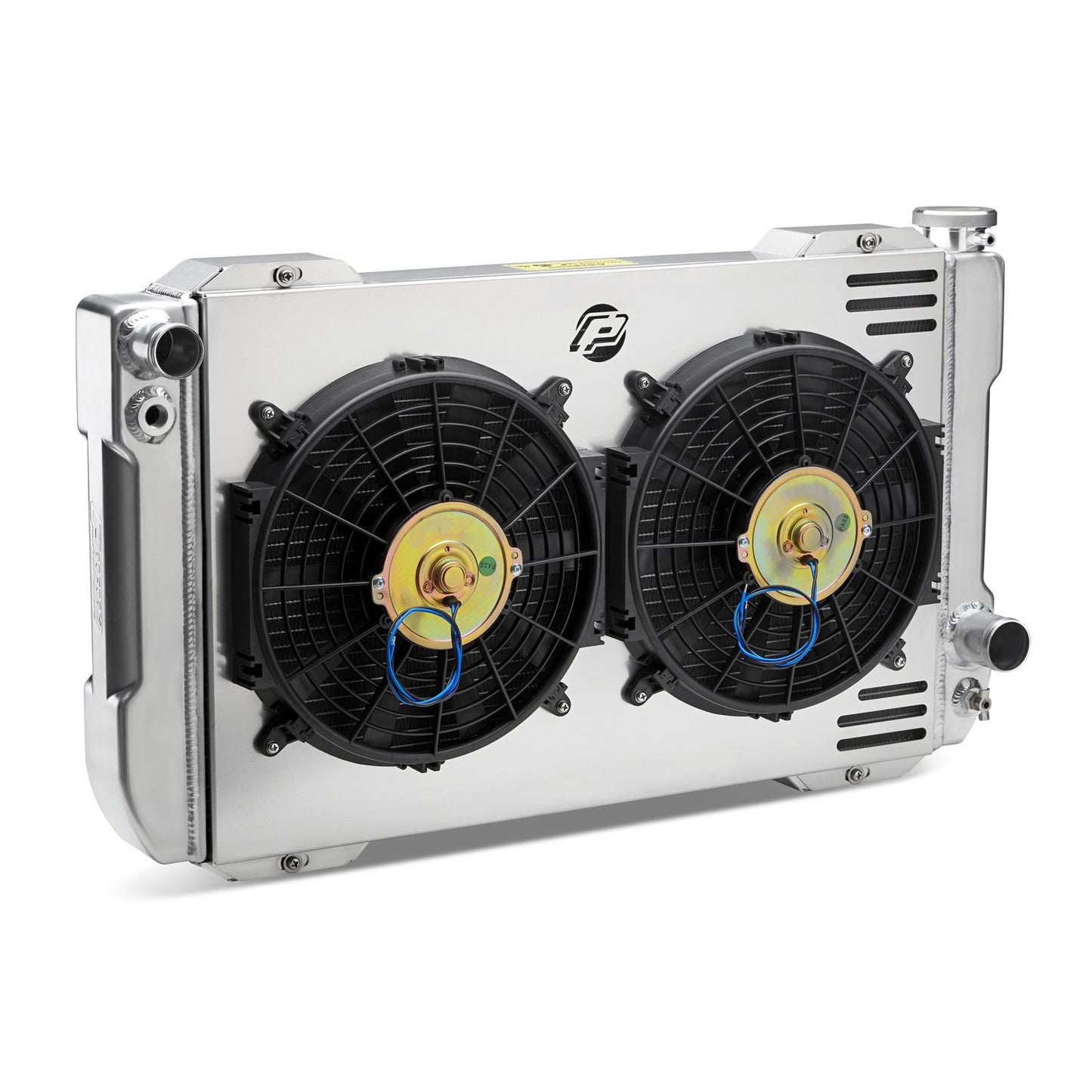 Proform 123 Series Radiator System; Univ.; GM; 26" Core; Shroud & Dual Fans; Man Trans 126GS20