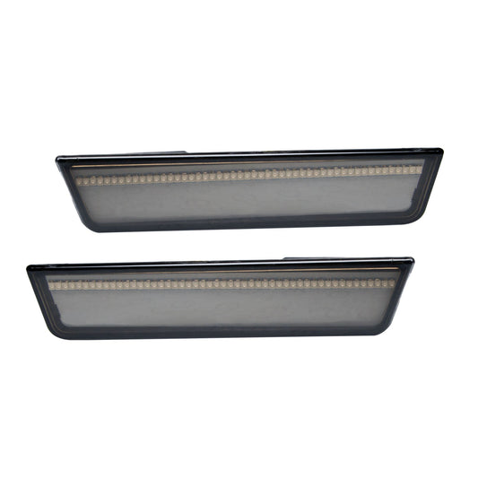 Oracle Lighting 9834-020 - 2011-2014 Dodge Charger Concept Sidemarker Set (Rear Only) - Tinted - No Paint