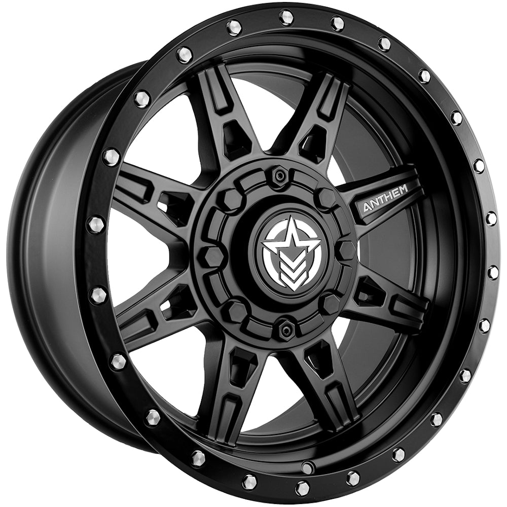 Rogue Off Road Wheels Satin Black 20x9 5x150 5 Lug 0 Offset Anthem Off Road
