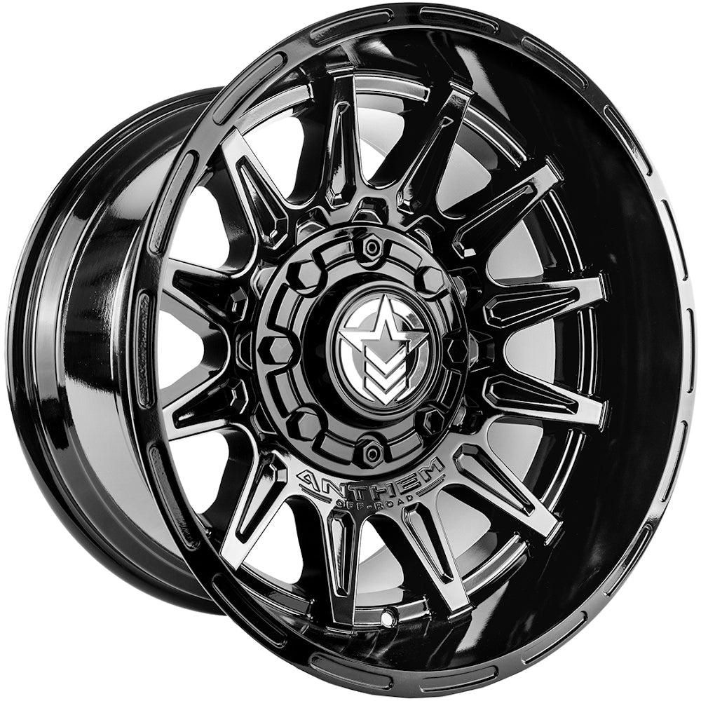 Liberty Off Road Wheels Gloss Black 20x12 5x5.5 5 Lug -44 Offset Anthem Off Road