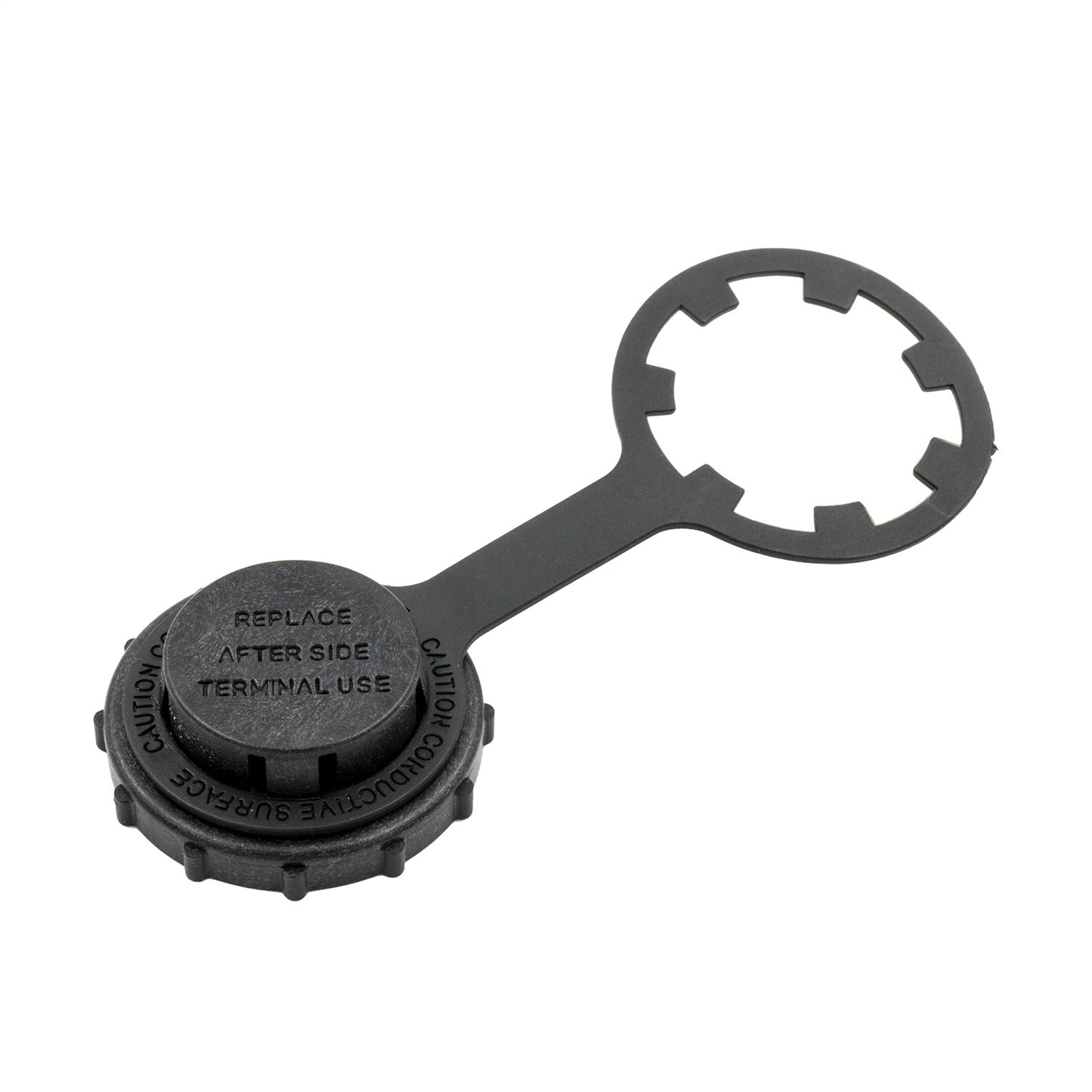 AutoMeter SIDE TERMINAL COVER AND TETHER GATOR CLAMP AC-40