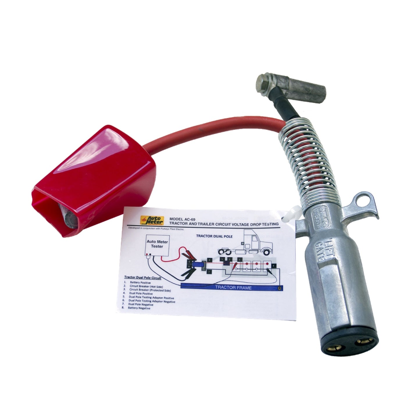 AutoMeter ADAPTER DUAL POLE TRACTOR & TRAILER AC-69