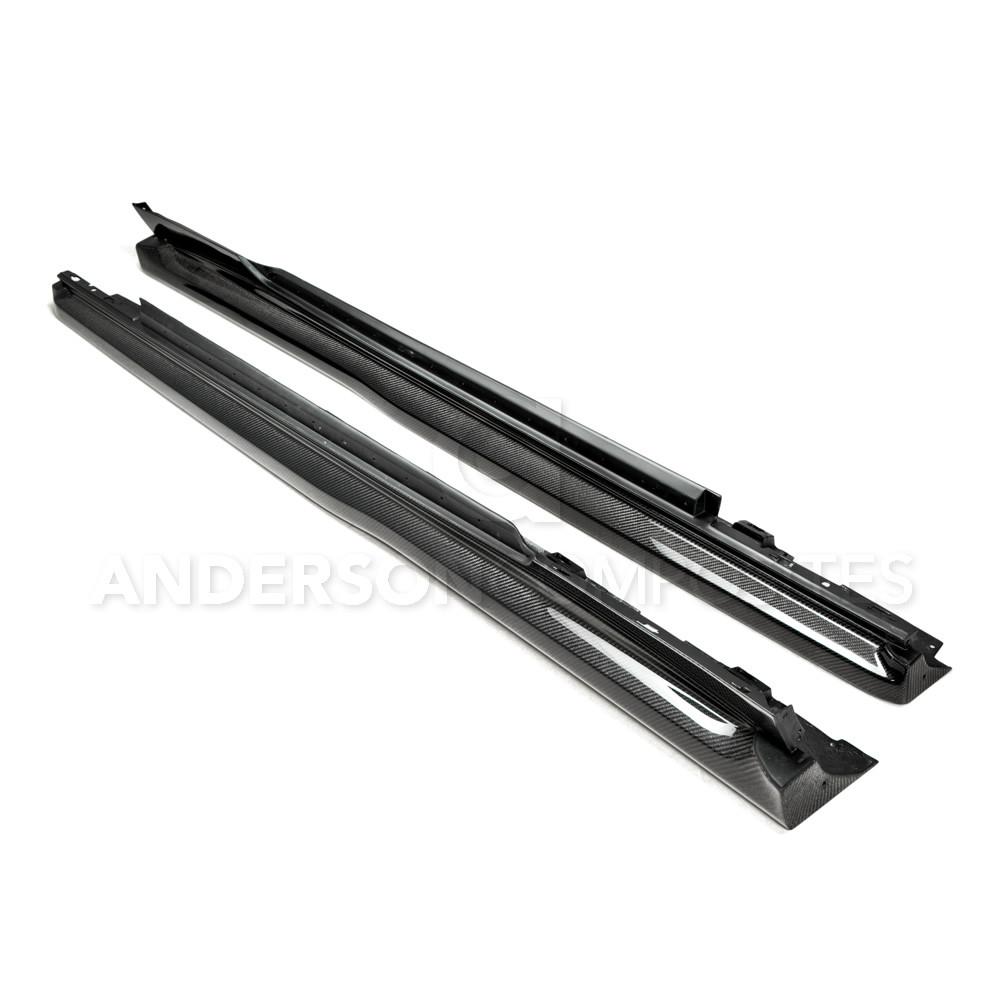 Anderson Composites AC-SS14CHCAM-Z28 Type-Z28 carbon fiber side skirts for 2014-2015 Chevrolet Camaro
