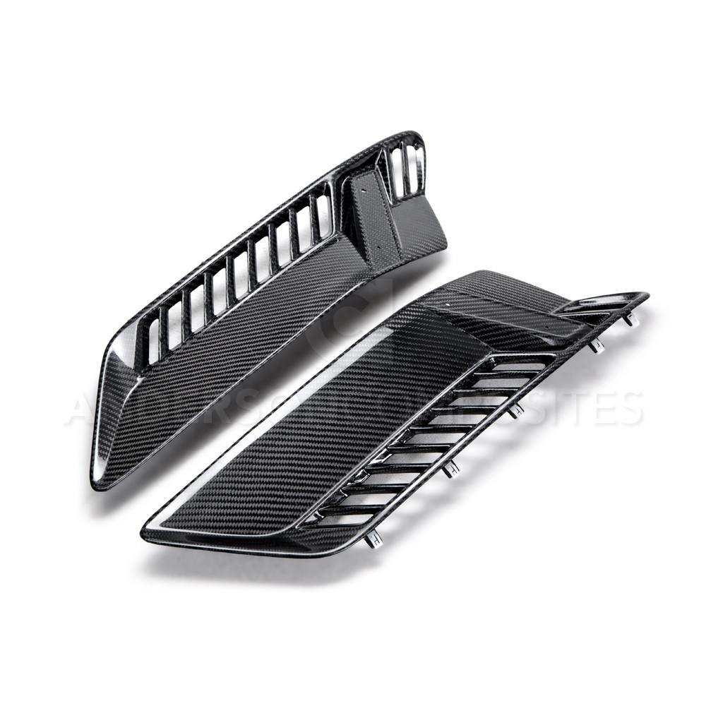 Anderson Composites AC-FFI14CHC7-Z6 Carbon fiber fender vents for 2015-2019 Chevrolet Corvette C7 Z06