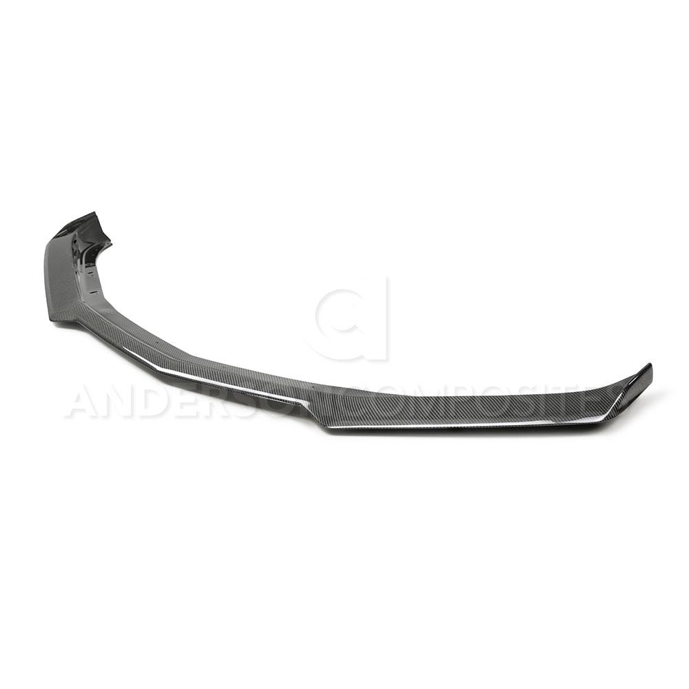 Anderson Composites AC-FL19CHCAMSS-OE Type-OE carbon fiber front chin spoiler for 2019-2021 Chevrolet Camaro SS (upper)