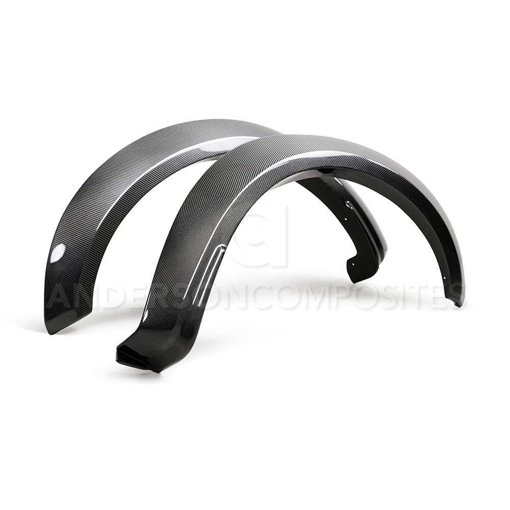Anderson Composites AC-FLR17FDRA-F-W Carbon fiber wide front fender flares for 2017-2020 Ford Raptor