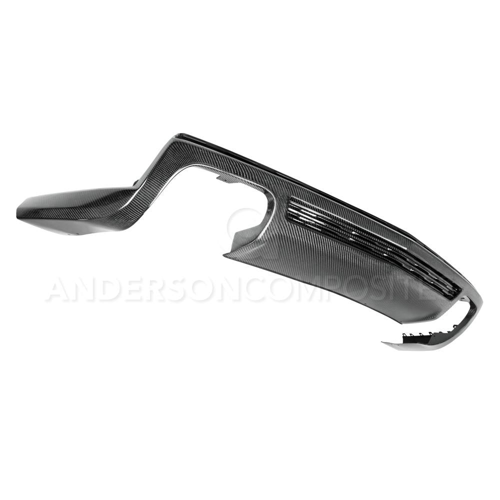 Anderson Composites AC-RL1011CHCAM-ZL Type-ZL carbon fiber rear valance for 2012-2013 Chevrolet Camaro ZL1