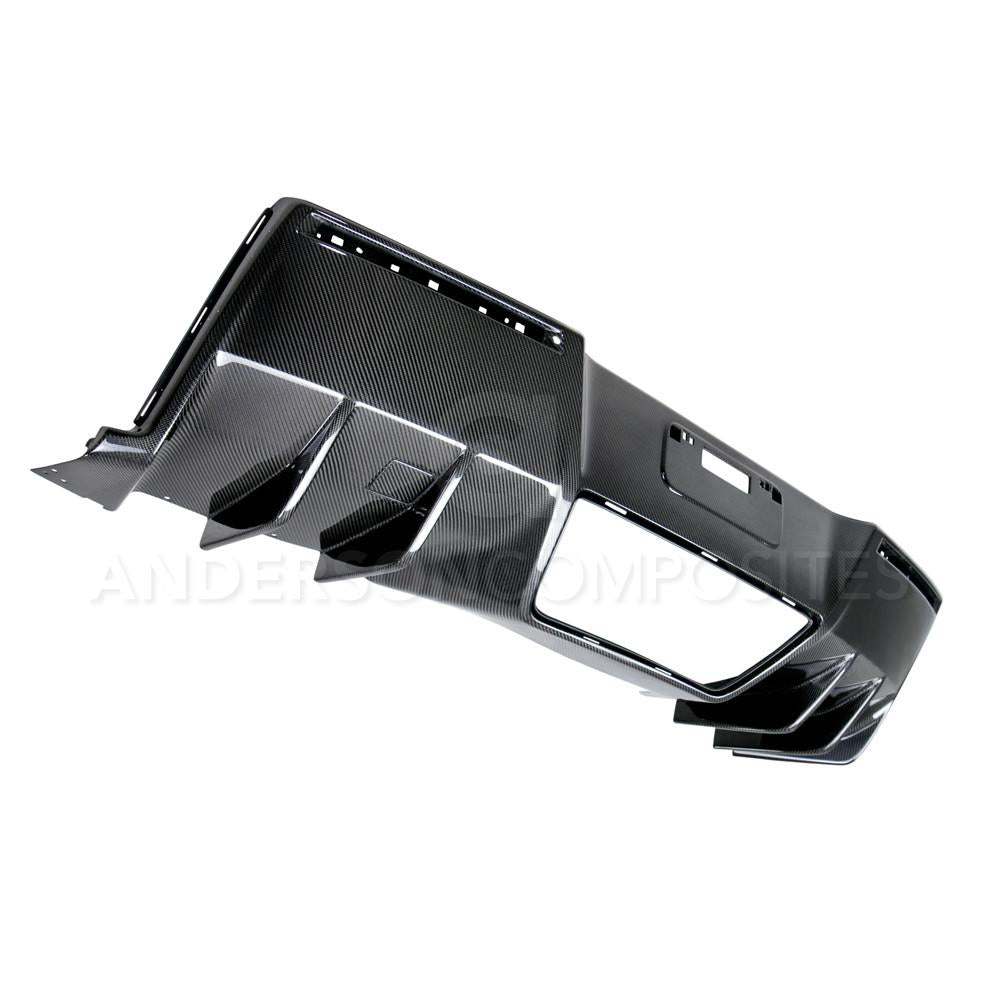 Anderson Composites AC-RL14CHC7 Carbon fiber rear diffuser for 2014-2019 Chevrolet Corvette C7 Stingray/Z06/ZR1