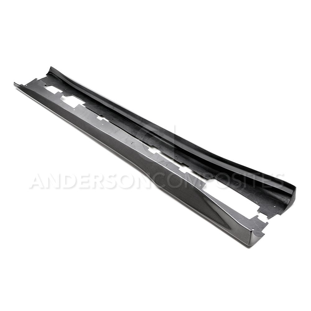 Anderson Composites AC-SS16CHCAM-AZ Type-AZ carbon fiber rocker panel for 2016-2021 Chevrolet Camaro