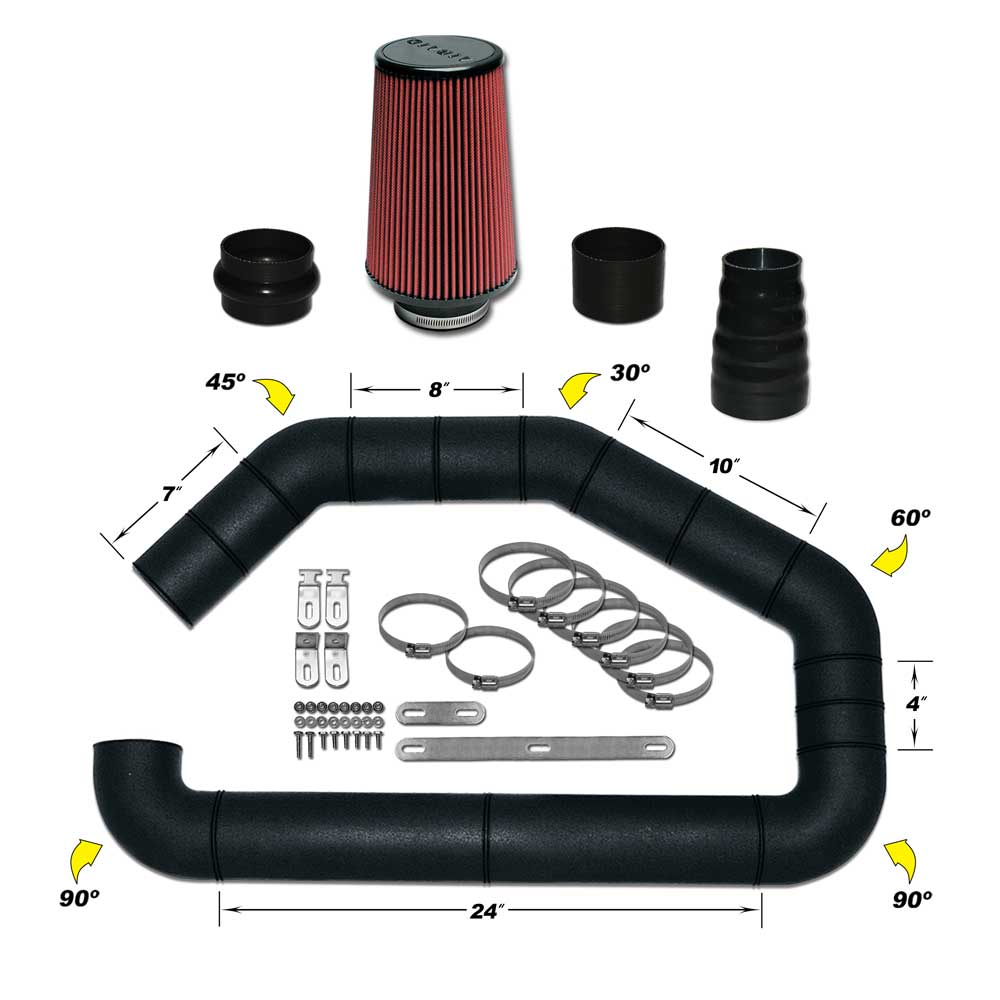 AIRAID AIR-101-351 Universal Air Intake Kit