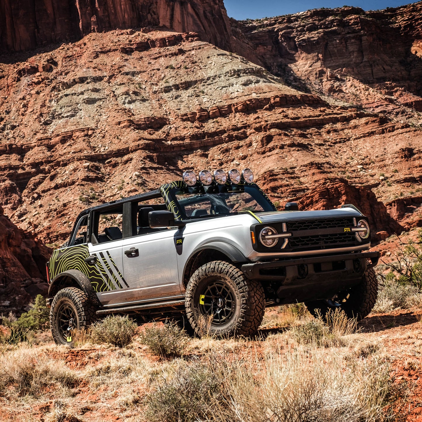 PROJECT X - SERIES ONE FF.70 - FREE FORM 7 INCH LED AUXILIARY LIGHT - FLOOD BEAM AL538800-1