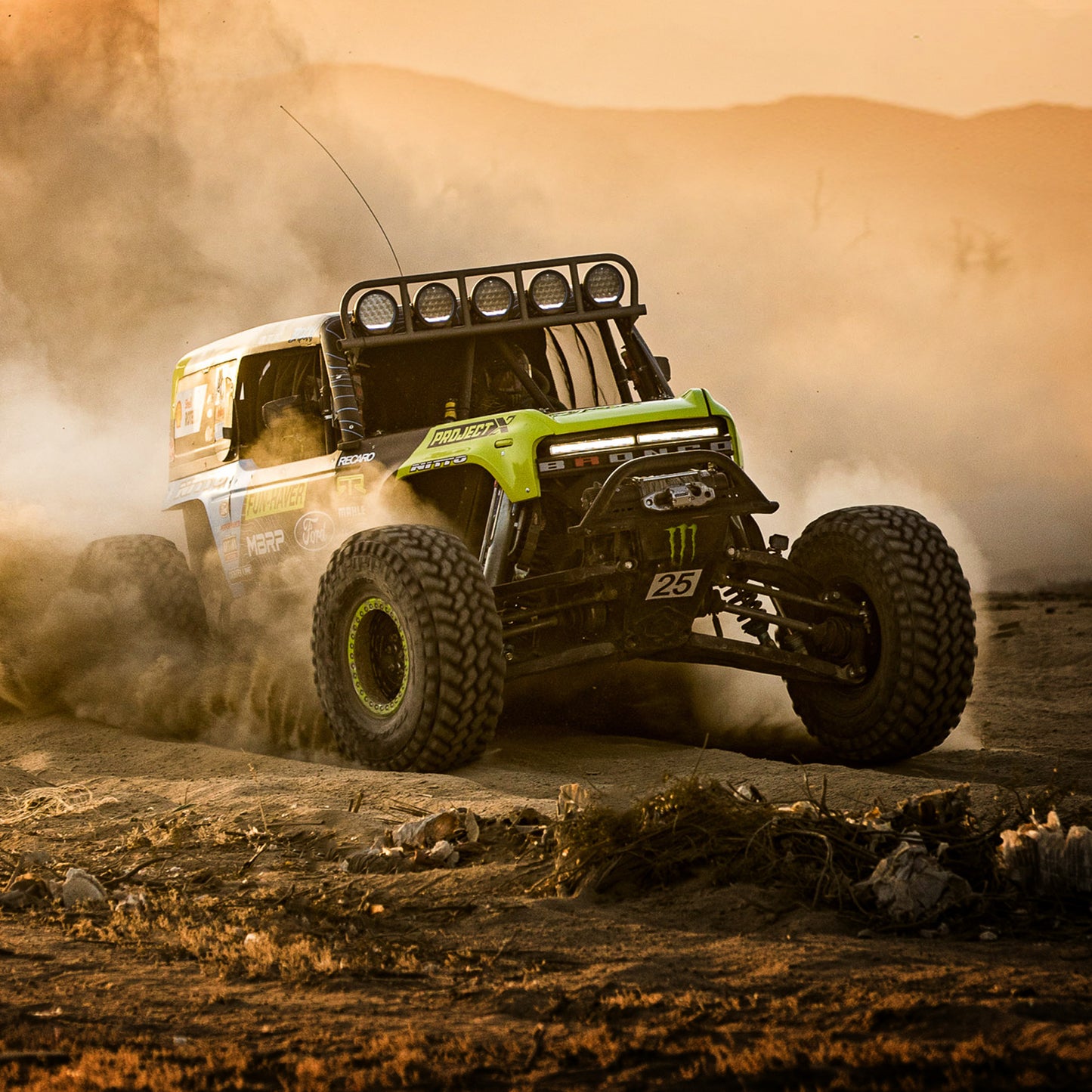 PROJECT X - SERIES X HP.70 - HIGH POWER 7 INCH LED AUXILIARY LIGHT - COMBO BEAM AL538804-1