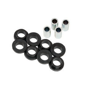 Aldan American Shk Bushing and 1/2'' Bore Slv Kit. Repl kit for 1 pr Aldan coil-overs or shocks ALD-2