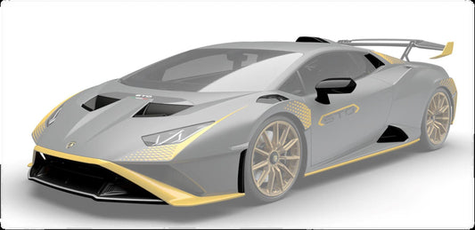 Blackops AP.STO.06-JTGJ Lamborghini Huracan STO Carbon Fiber Side Skirt Inlet