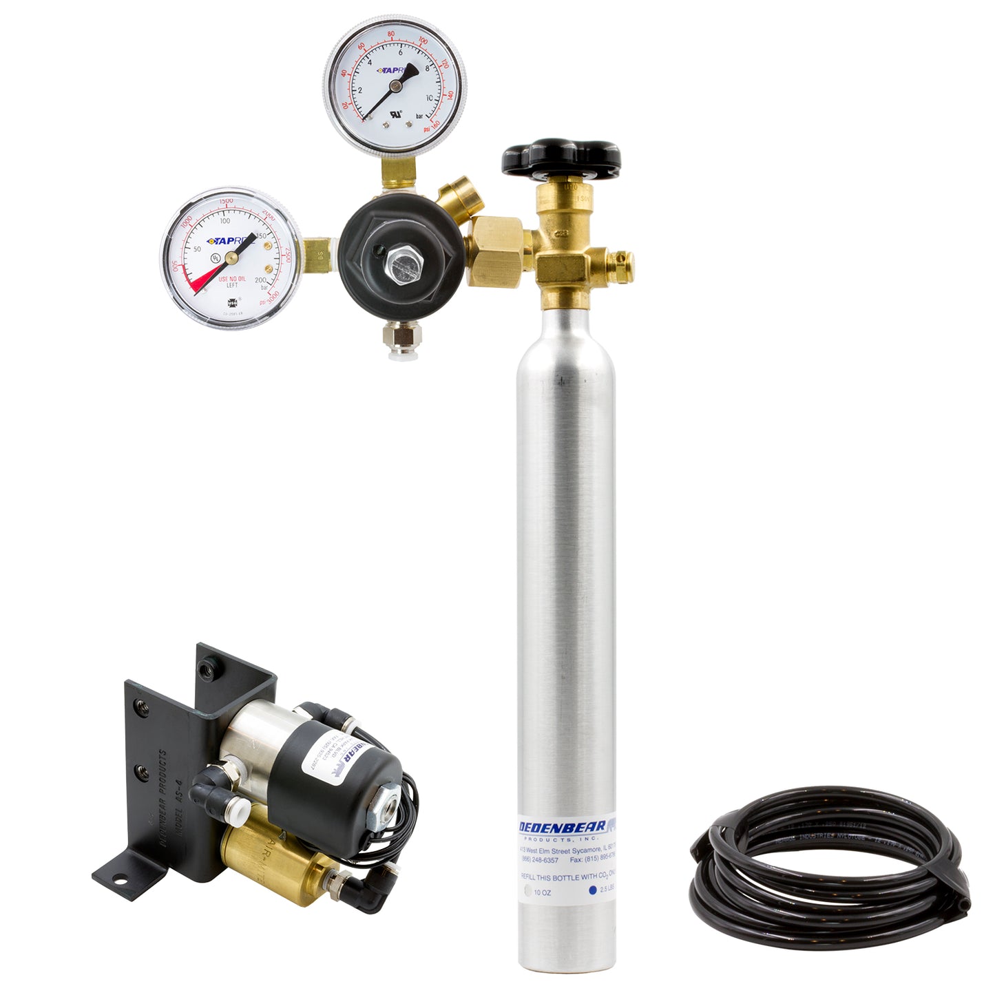 Dedenbear CO2 SHIFTER W/ CO2 BOTTLE KIT FOR USE WITH 2 & 3 SPEED FORW.PAT. TUR. ACT.CHEETAH AS4AB10K