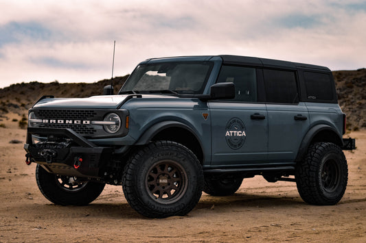 Attica 4x4 2021-2023 Ford Bronco Terra Series Front Bumper ATTFB01A102-BX