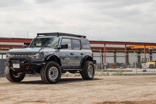 Attica 4x4 2021-2023 Ford Bronco Frontier Series Roof Rack ATTFB01F101-BX