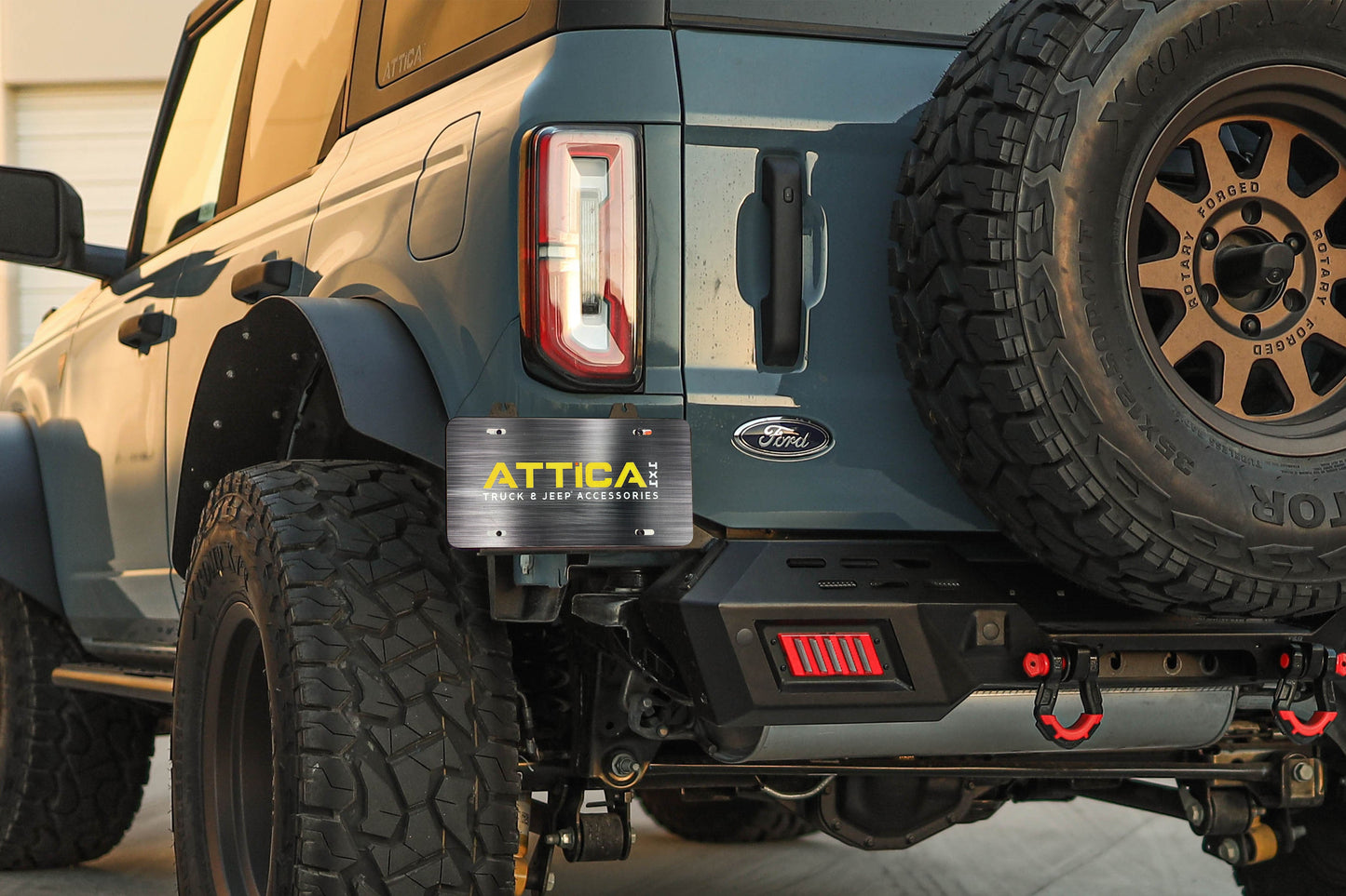 Attica 4x4 2021-2023 Ford Bronco Terra Series Rear Fender Flares ATTFB01H101-BX-R