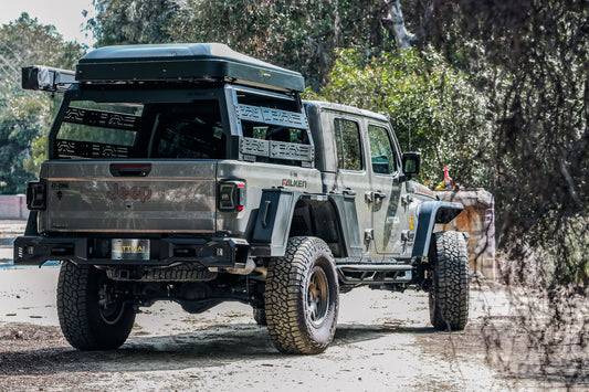 Attica 4x4 2019-2023 Jeep Gladiator JT Frontier Series Rear Bumper ATTJT01B103-BX