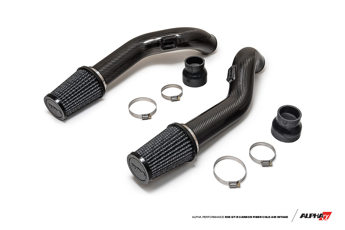 AMS Alpha Performance R35 GTR Carbon Fiber Cold Air Intake AMS-ALP.07.08.0008-1