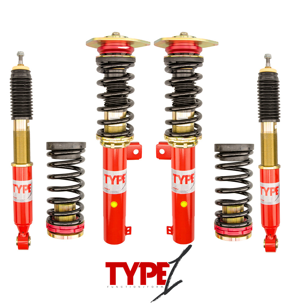 F2 Suspension Full-bodied Coilovers Kit (4-struts) With Fixed Damping And Adj Ride Height 15100103