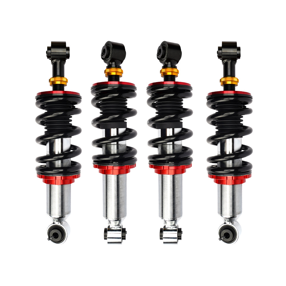 F2 Suspension Full-bodied Coilovers Kit (4-struts) With Adj Damping And Ride Height 45100808R