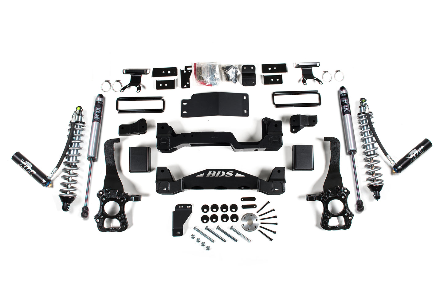 BDS SUSPENSION 4 Inch Lift Kit - FOX 2.5 Coil-Over - Ford F150 (2014) 4WD BDS1502FDSC