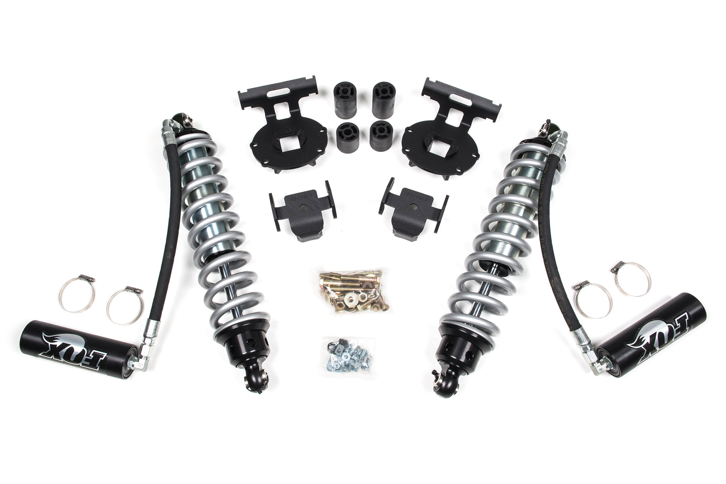 BDS SUSPENSION FOX 2.5 Coil-Over Conversion Upgrade - 4 Inch Lift - Factory Series - Ford F250/F350 Super Duty (05-16) 4WD - Diesel BDS1517F