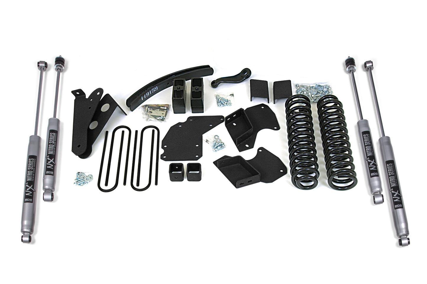BDS SUSPENSION 4 Inch Lift Kit - Ford Ranger (83-97) 4WD BDS516H