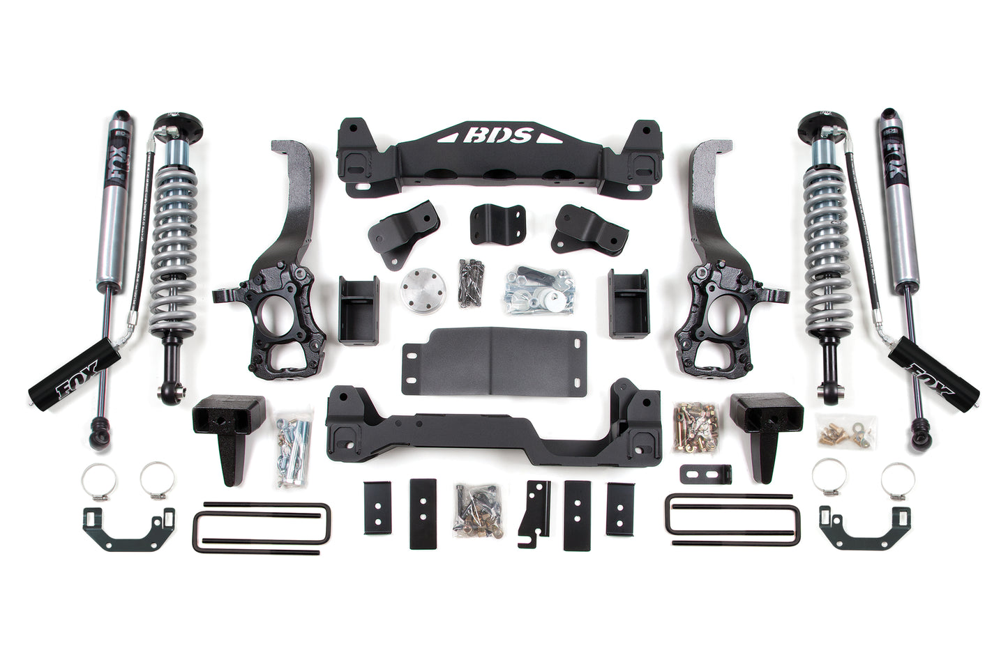 BDS SUSPENSION 6 Inch Lift Kit - FOX 2.5 Coil-Over - Ford F150 (09-13) 4WD BDS573F