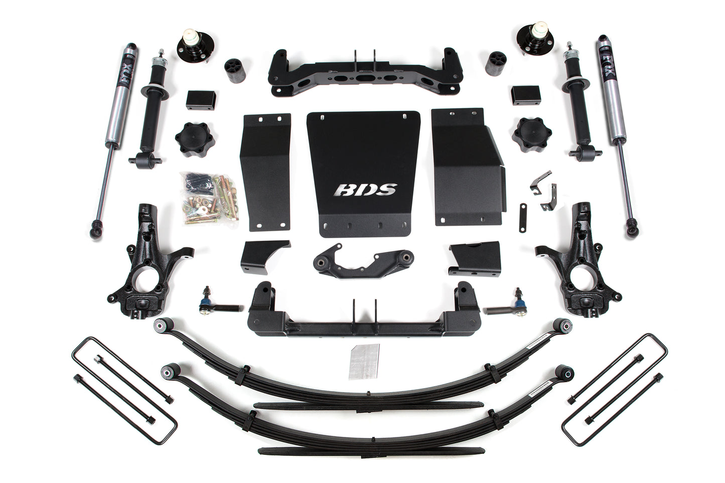 BDS SUSPENSION 4 Inch Lift Kit - Chevy Silverado Or GMC Sierra 1500 (14-18) 4WD BDS716FS