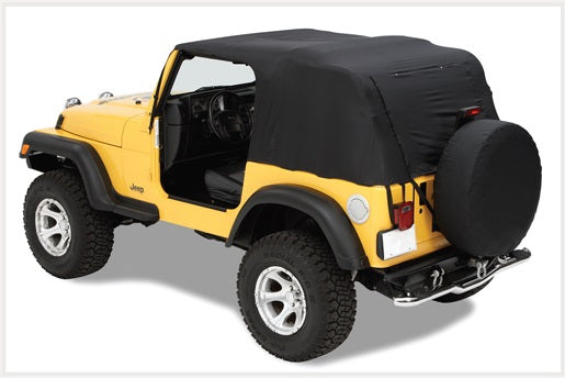 Pavement Ends - Emergency Top - '07-18 Wrangler JK 4-Door (Black) 56815-01