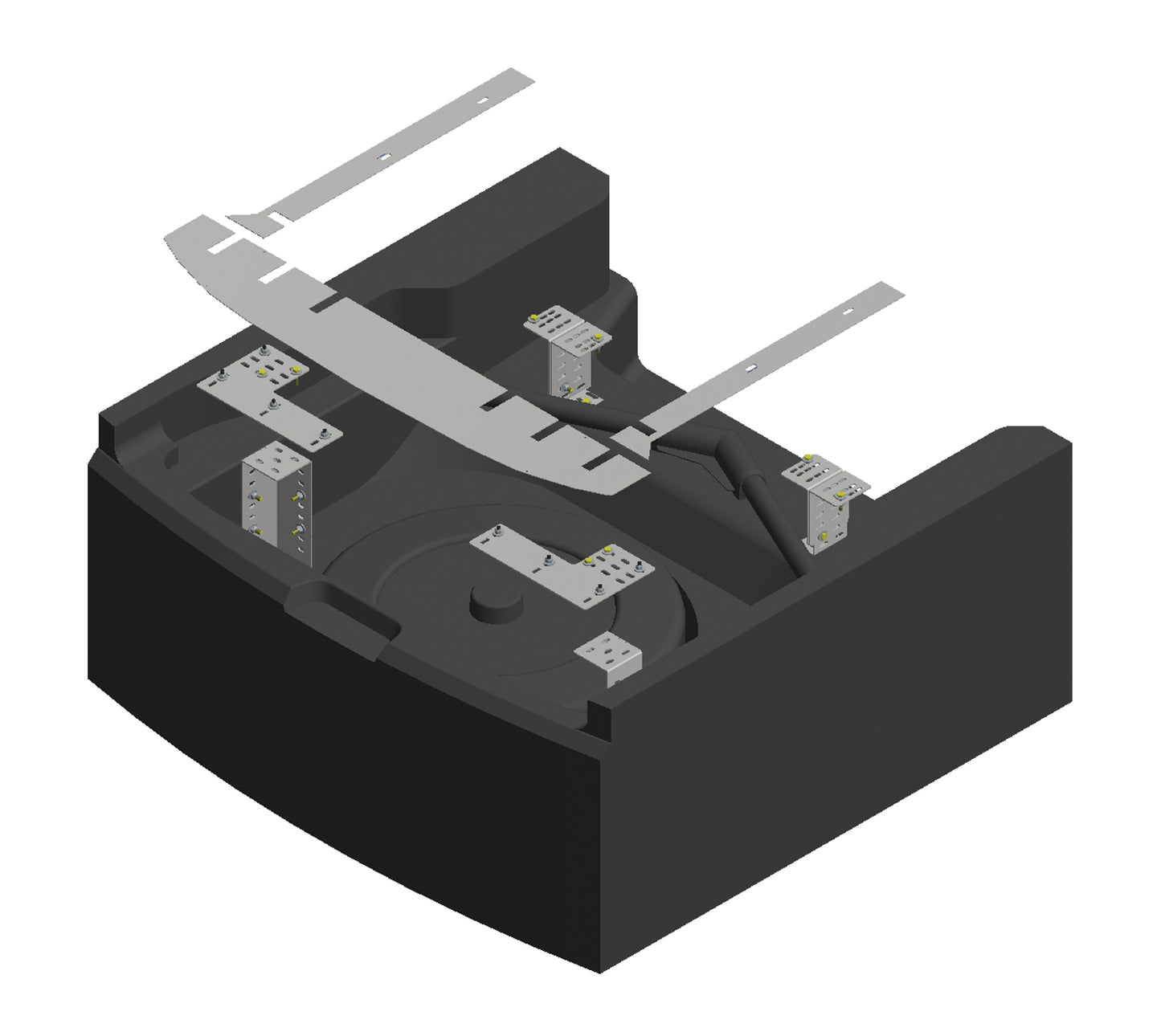 Tuffy Security - 302-01 - Mounting Kit For Tactical Security Drawer