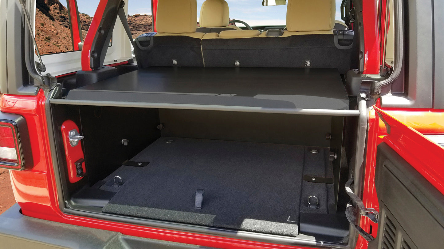 Tuffy Security - 345-01 - Jeep Deluxe Cargo Area Security Enclosure