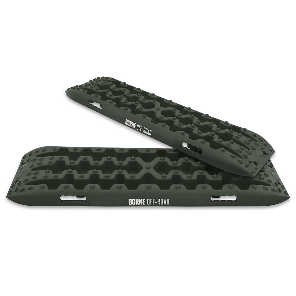 Mishimoto Borne Off-Road Traction Board Set, Olive Drab BNRB-109OD