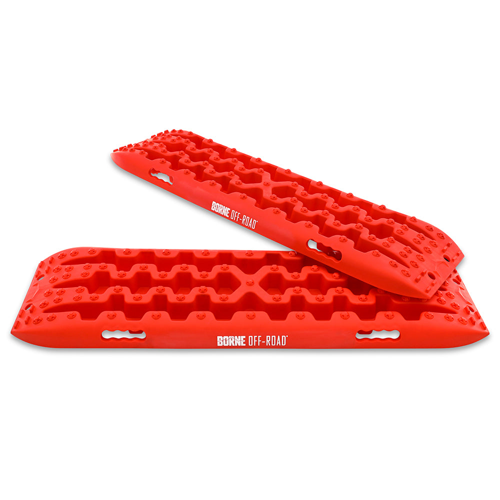 Mishimoto Borne Off-Road Traction Board Set, Red BNRB-109RD