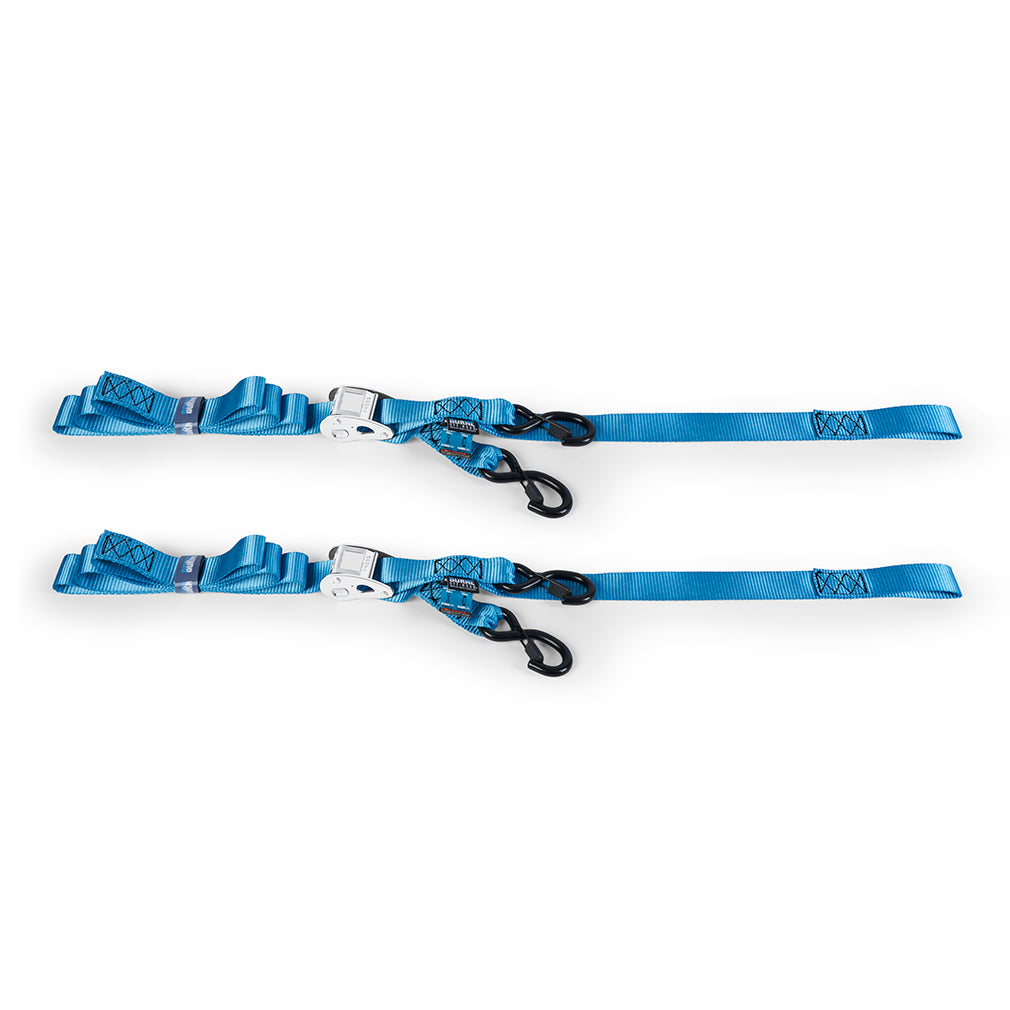 Mishimoto Borne Off-Road Cambuckle Tie-Down Kit (2-pack), Blue BNRTC-TDCB-2BL