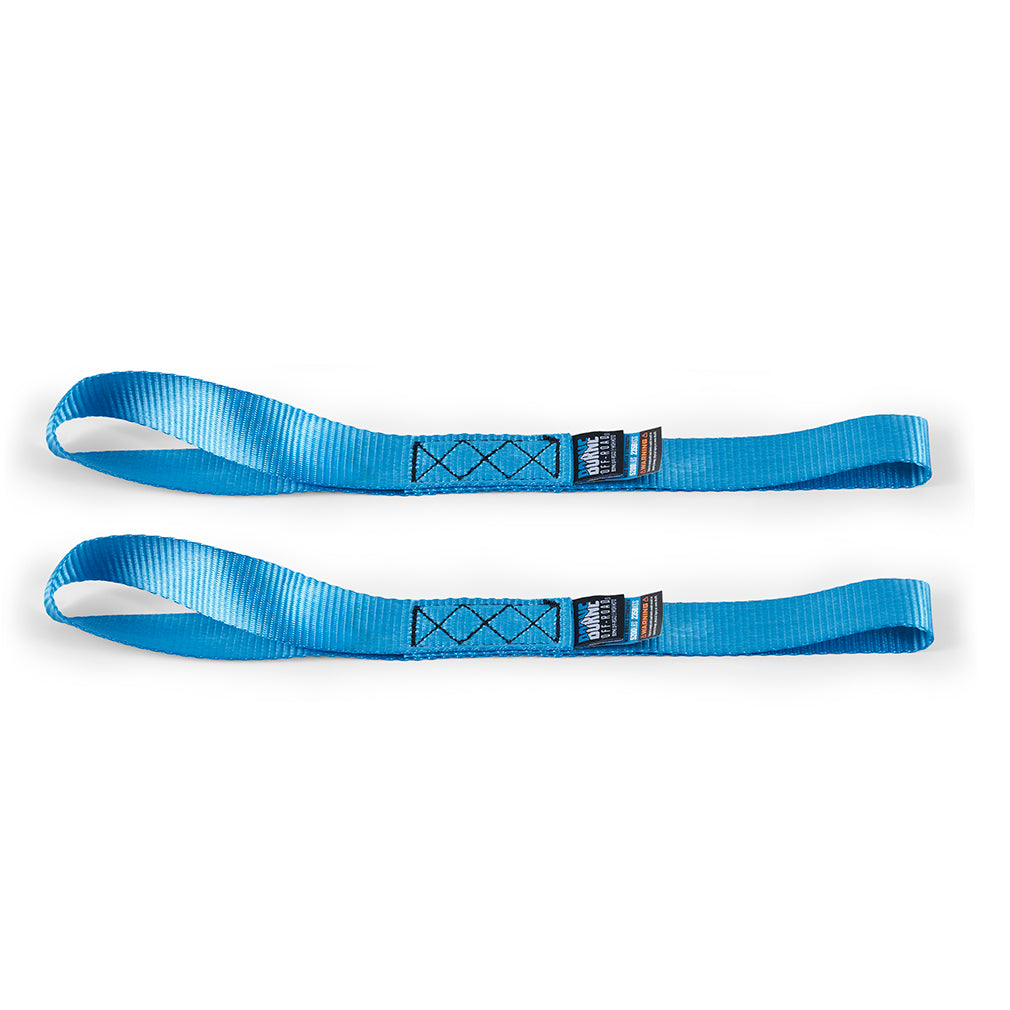 Mishimoto Borne Off-Road Heavy-Duty Ratchet Tie-Down Kit (2-pack), Blue BNRTC-TDHD-2BL
