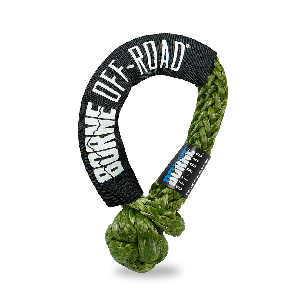 Mishimoto Borne Off-Road Soft Shackle, 7/16" BNSS-716-AG